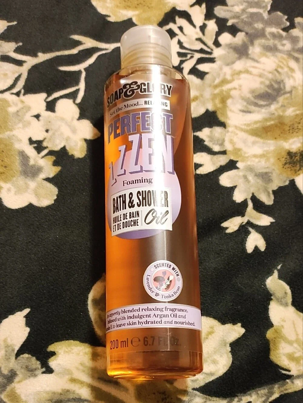 Soap & Glory Perfect 17 Zen Foaming Bath & Shower Oil - Orange with Gold Label